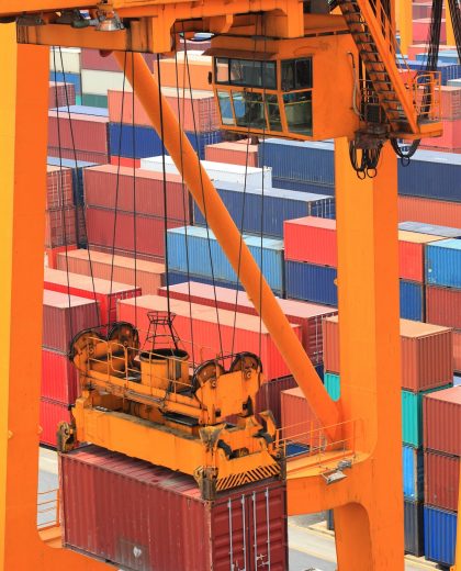 container operation in port series container operation in port series